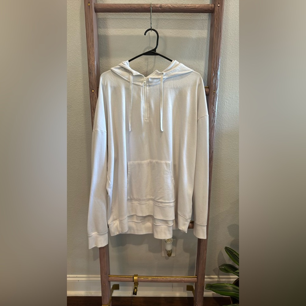 White DSG Lightweight Hoodie